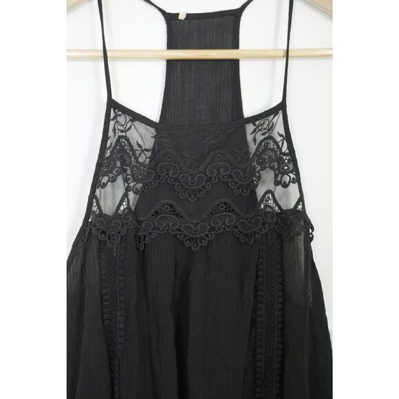 Blank Lace Flowy Tank Top Size Small - Picture 3 of 5